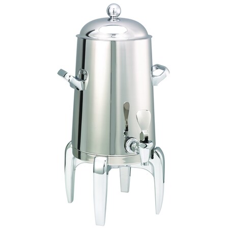 Service Ideas Flame Free Thermo-Urn Polished Stainless Modern Style Vacuum Insulated Urn, 1.5 Gallon URN15VPSMD